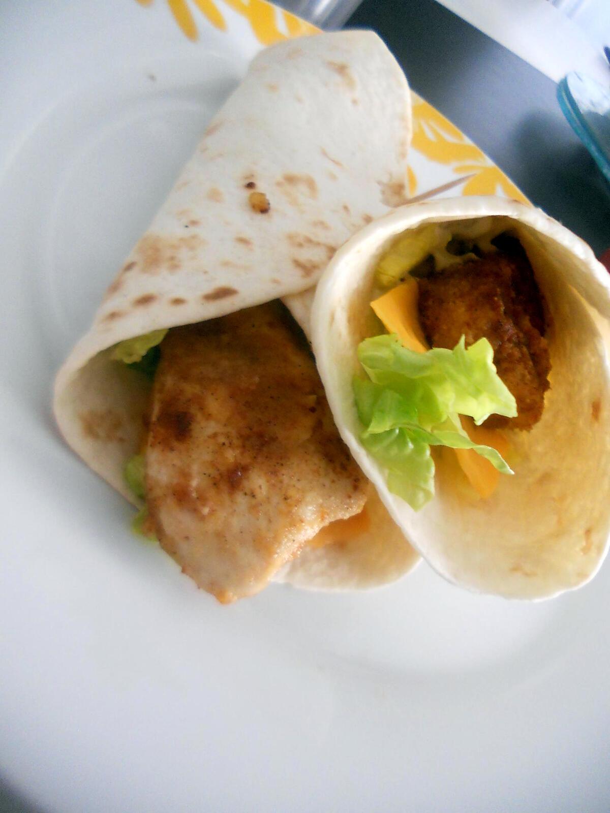 recette Wraps ranch façon Mc Do