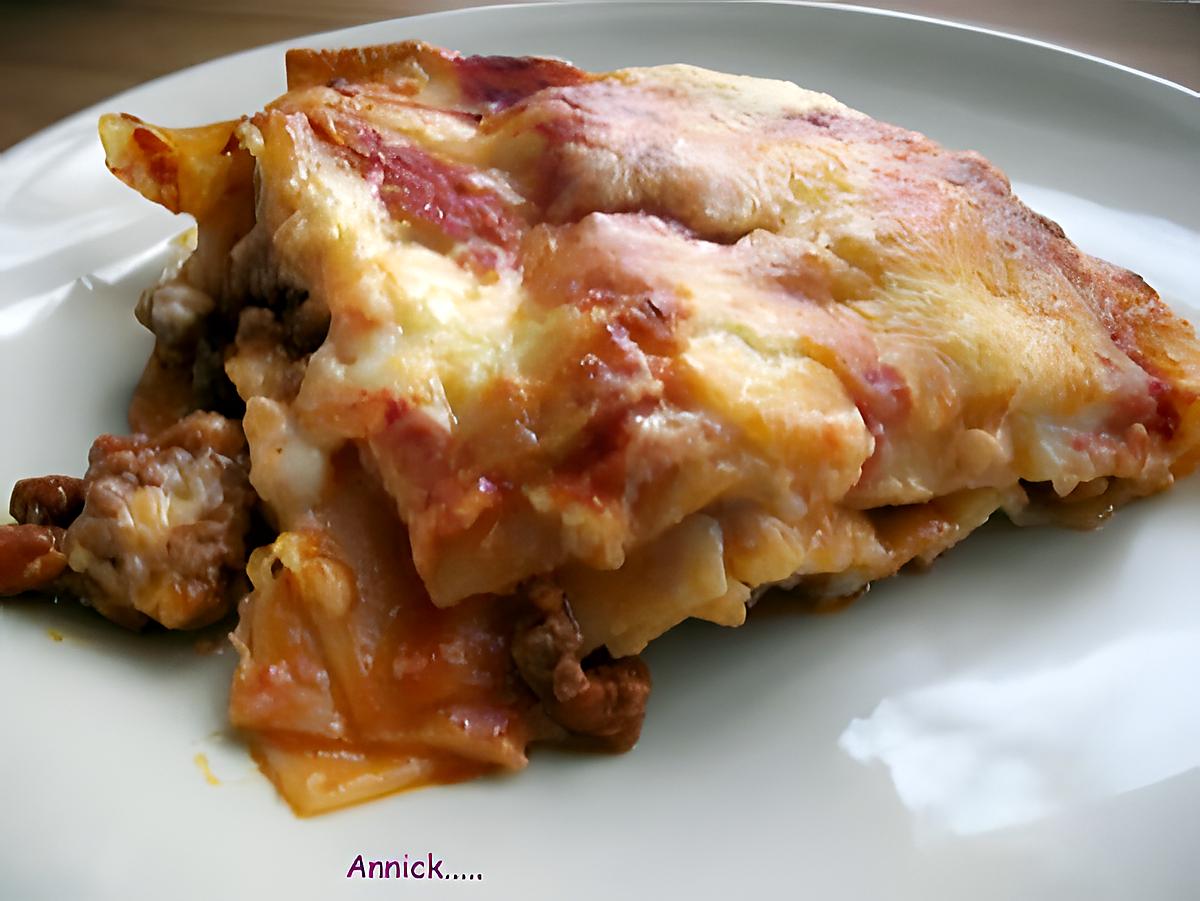 recette lasagnes