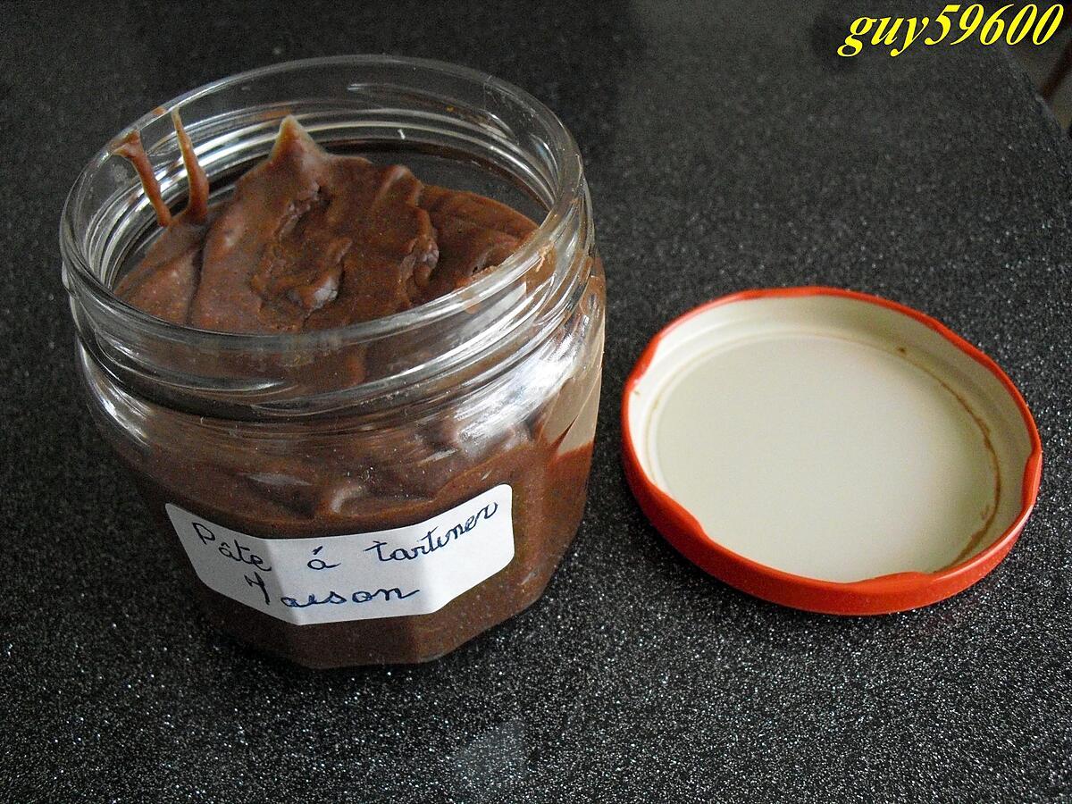 recette pâte a tartiner aux deux chocolats