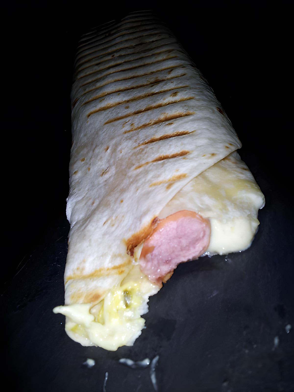 recette Wrap dog