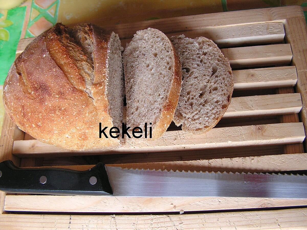 recette Le pain à demi complet