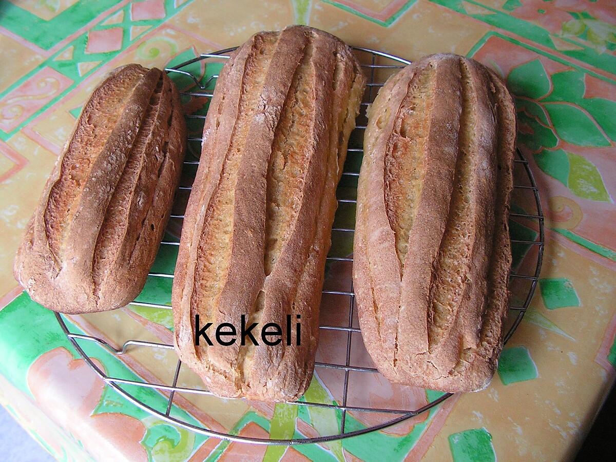 recette Le pain à la farine de maïs