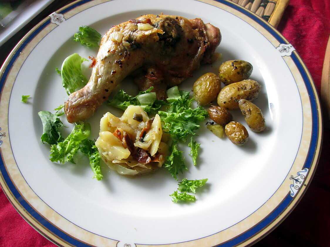 Cuisse De Poulet Au Chorizo Et Crème Fraîche Recette de Cuisse de poulet au chorizo