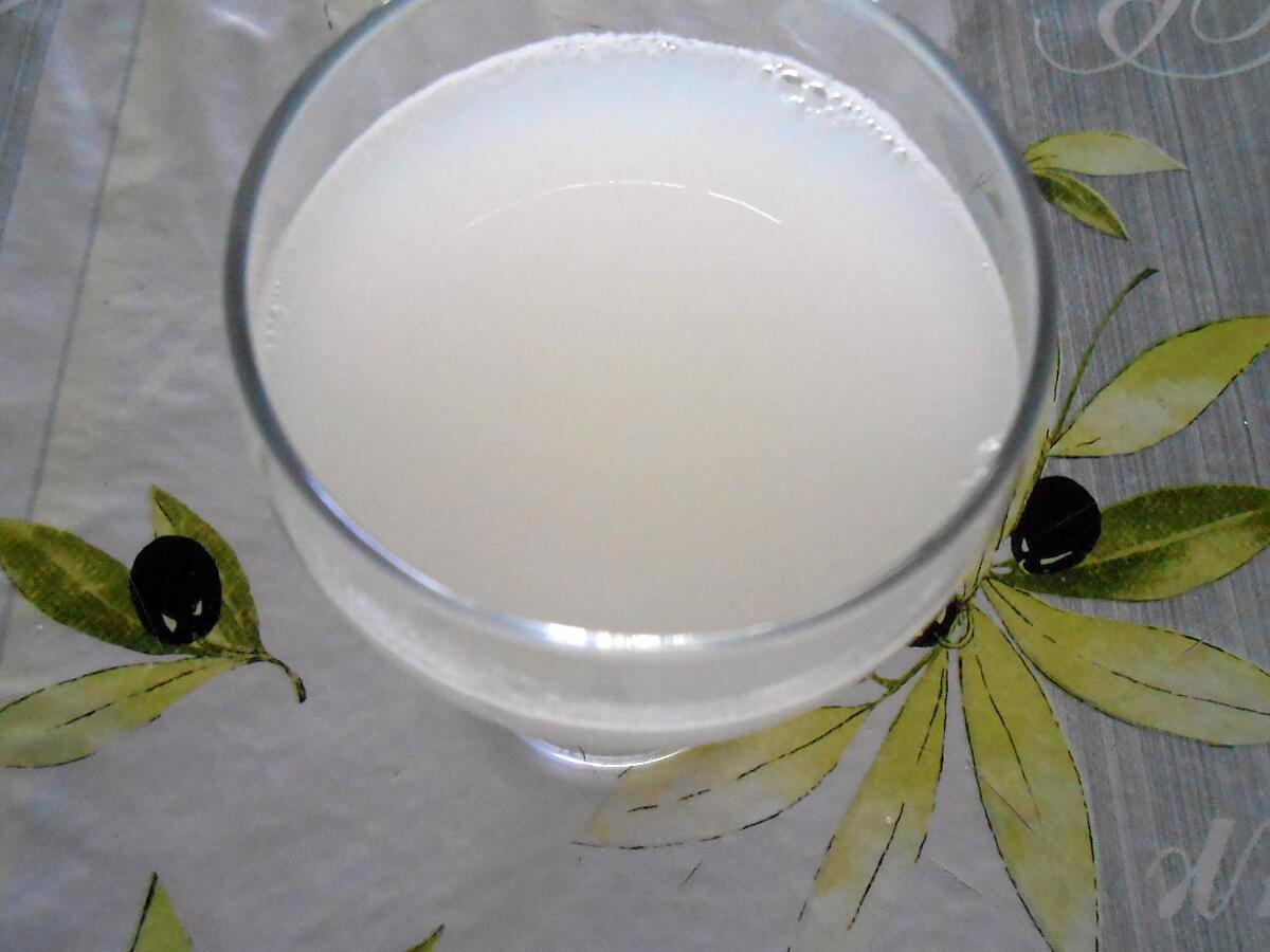 recette LIMONADE ALGERIENNE "CHERBET"