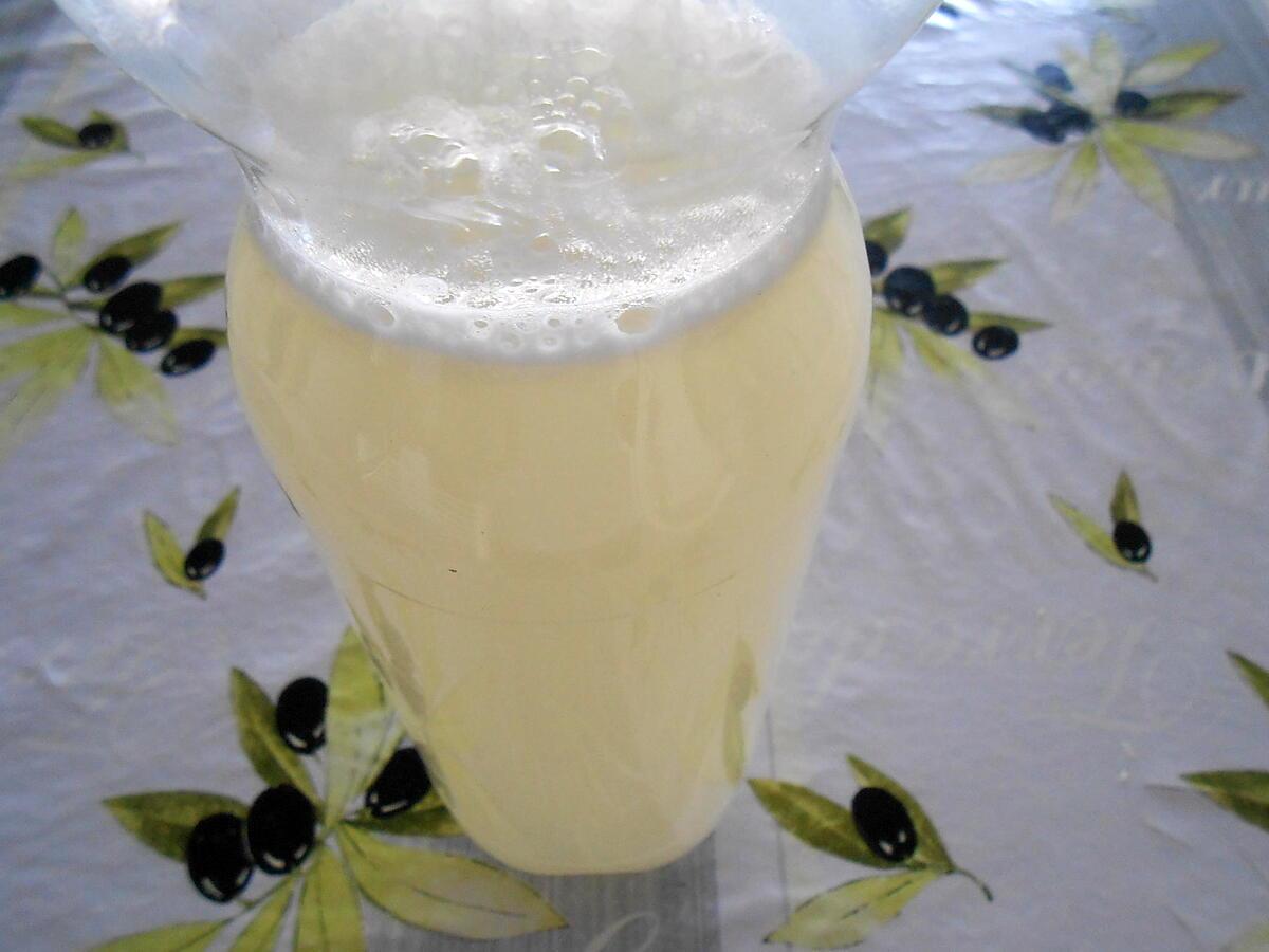 recette LIMONADE ALGERIENNE "CHERBET"