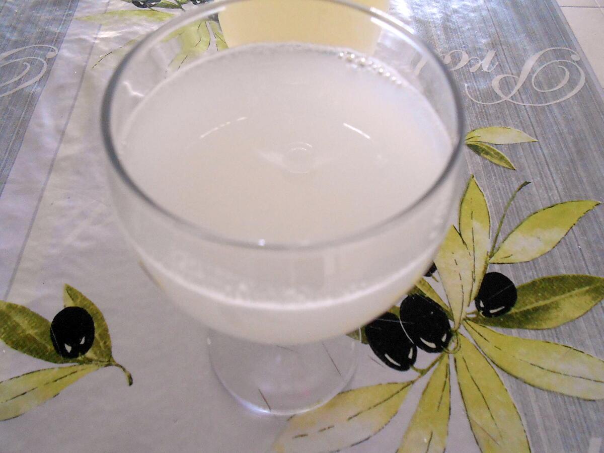 recette LIMONADE ALGERIENNE "CHERBET"