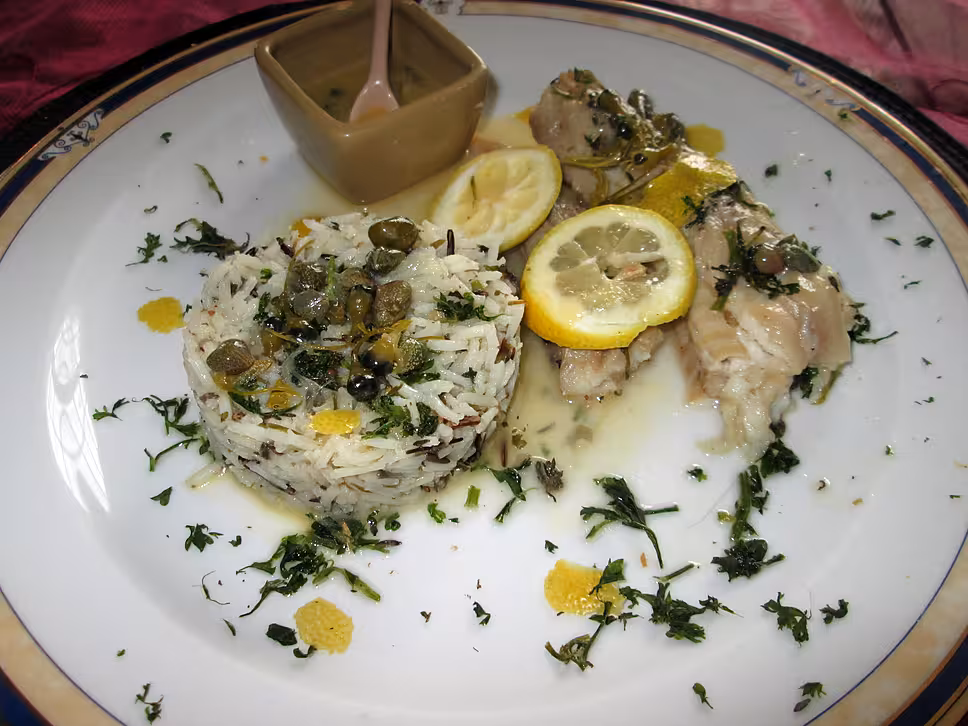 recette saumonette au beurre noisette