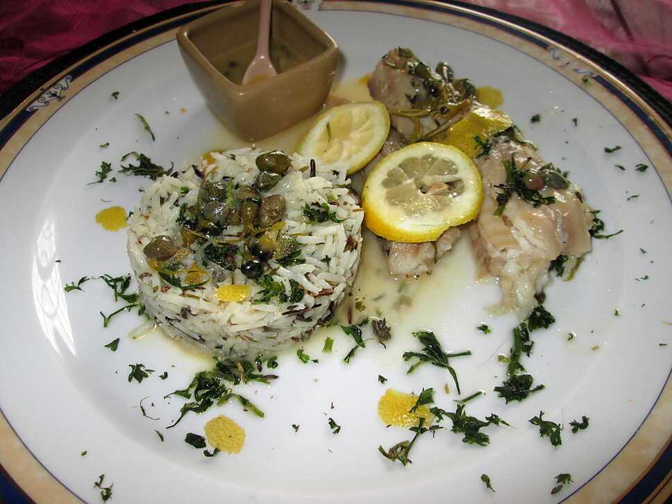 recette saumonette au beurre noisette