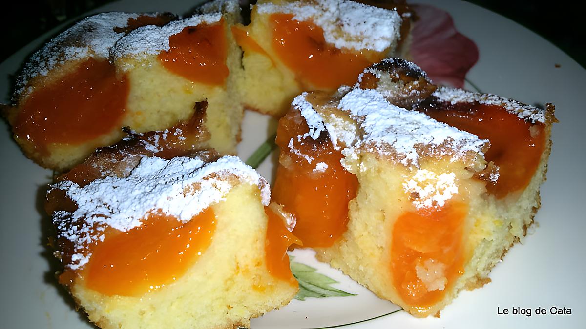 recette Gâteau aux abricots
