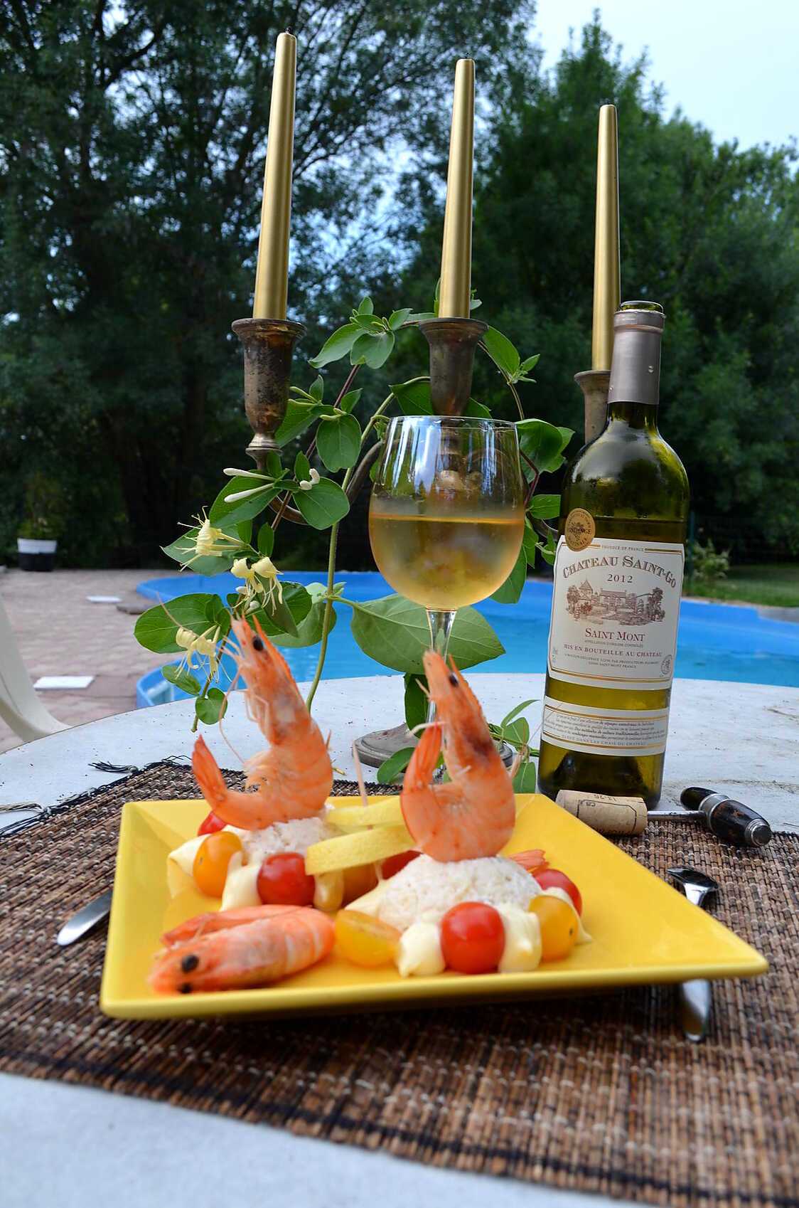 Recette de TIMBALE DE POISSON AU CREVETTES par Les petits plats du Prince