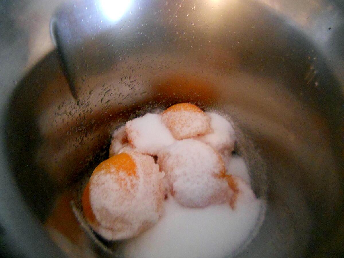 recette Confiture d'abricot-coco-amande