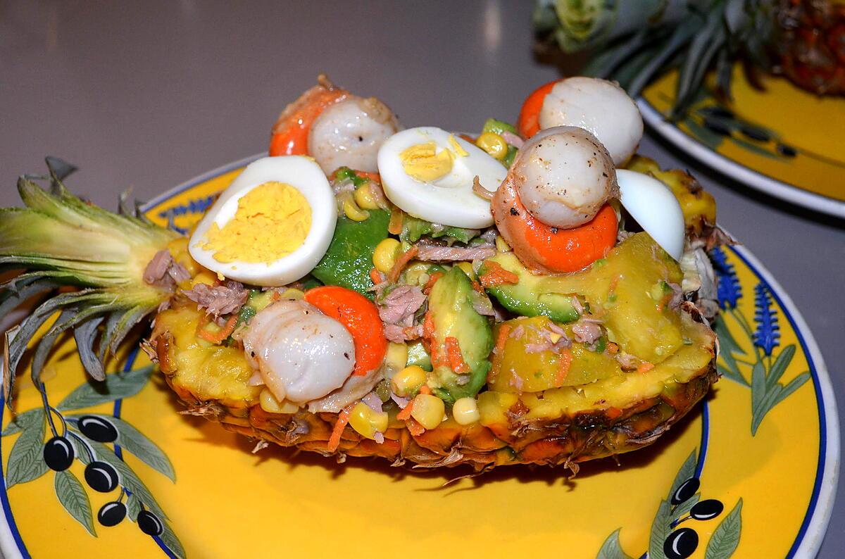 recette ANANAS SURPRISE