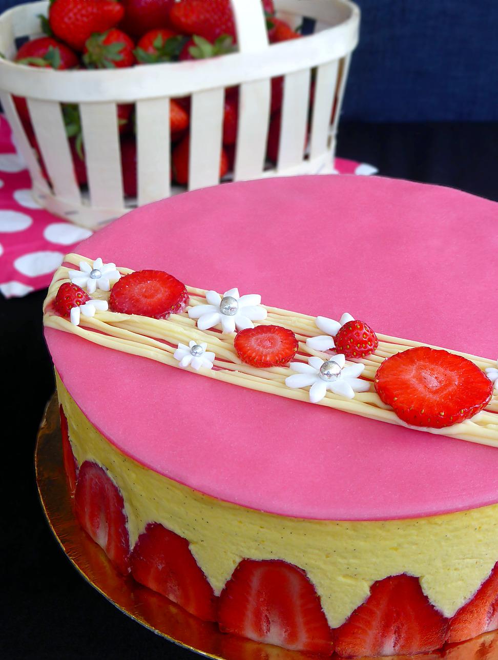 recette Le fraisier