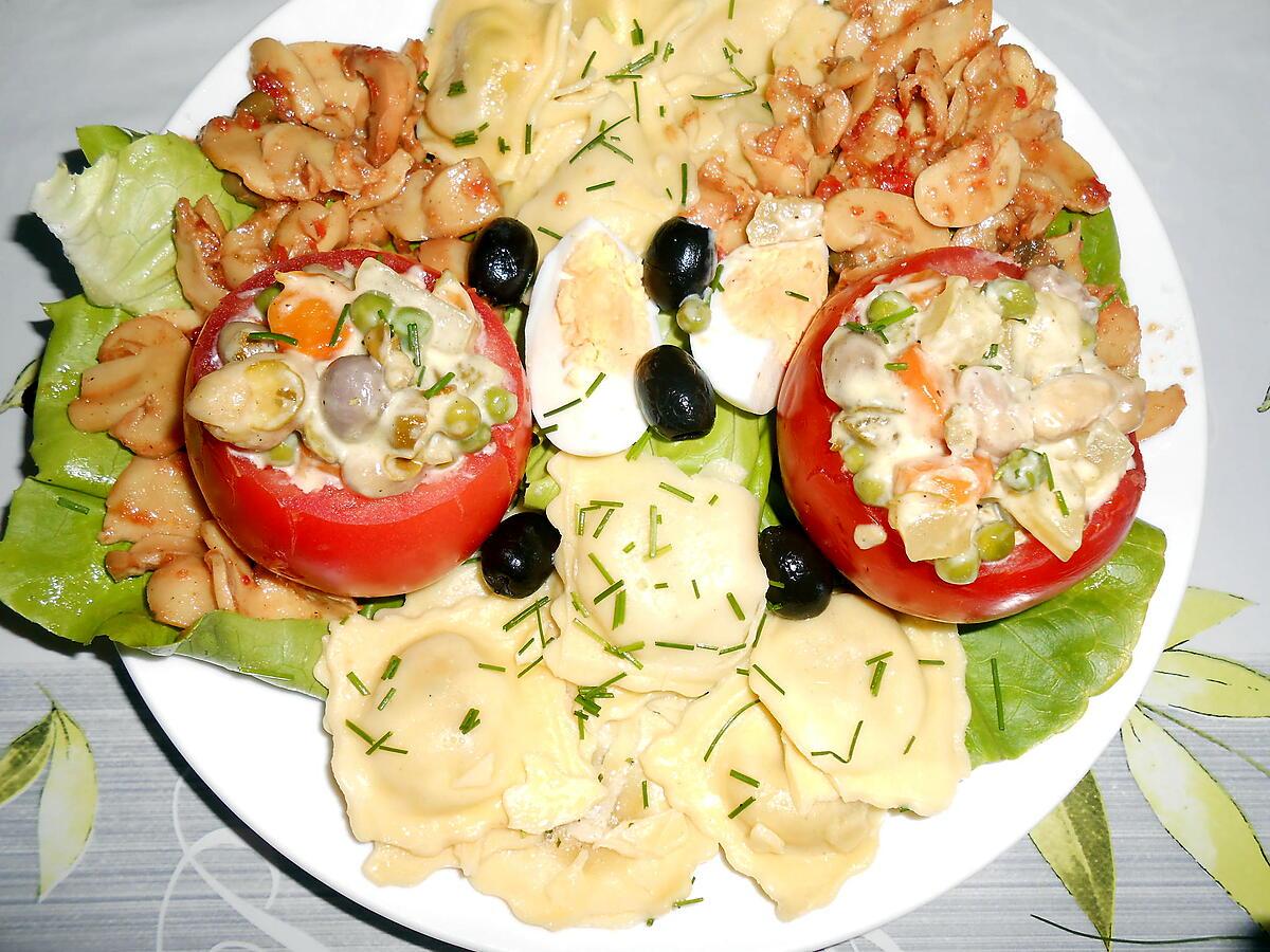 recette CE SOIR SALADE