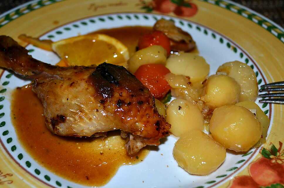 recette CANARD A L'ORANGE
