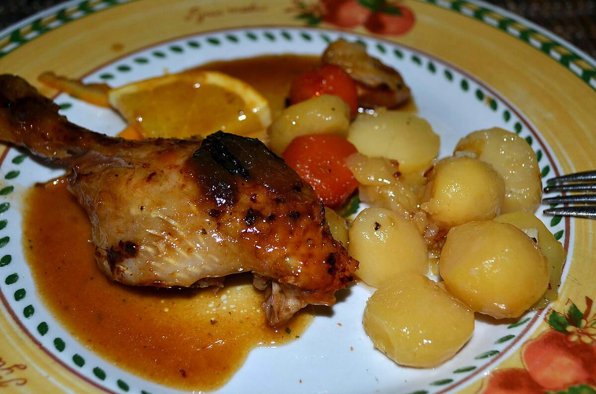 recette CANARD A L'ORANGE