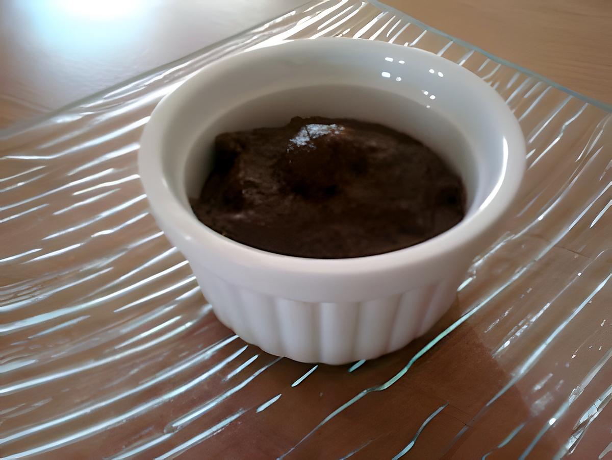 recette Petits pots de semoule express au chocolat noir