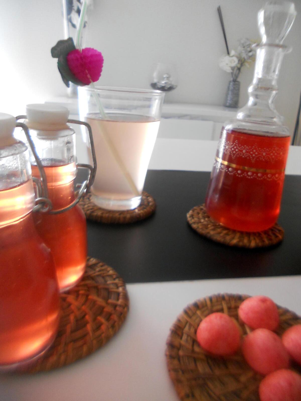 recette Sirop de fraise Tagada ®