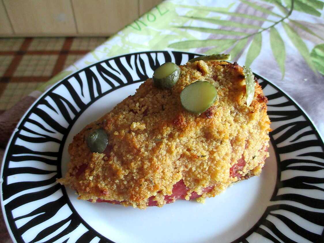 Recette de Jambonneau pané au sirop d'érable