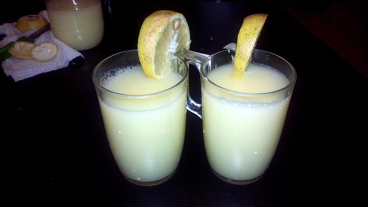 recette CHERBET ( LIMONADE )