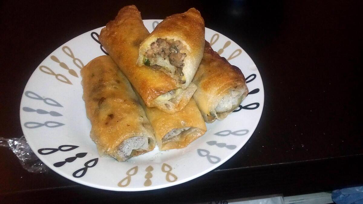 recette BOUREK A LA VIANDE HACHÉE