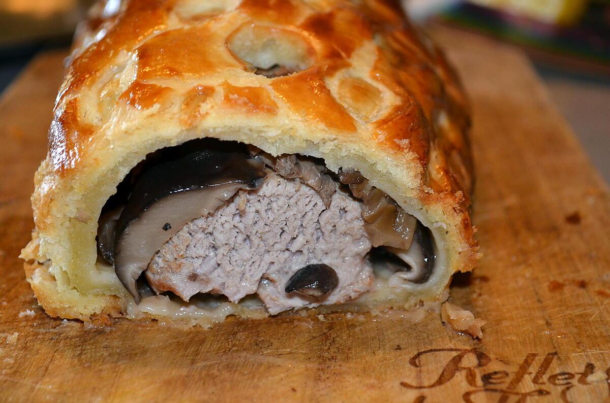 recette FILET MIGNON DE PORC EN CROUTE