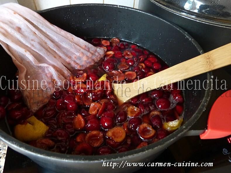 recette Confiture de cerises Burlat