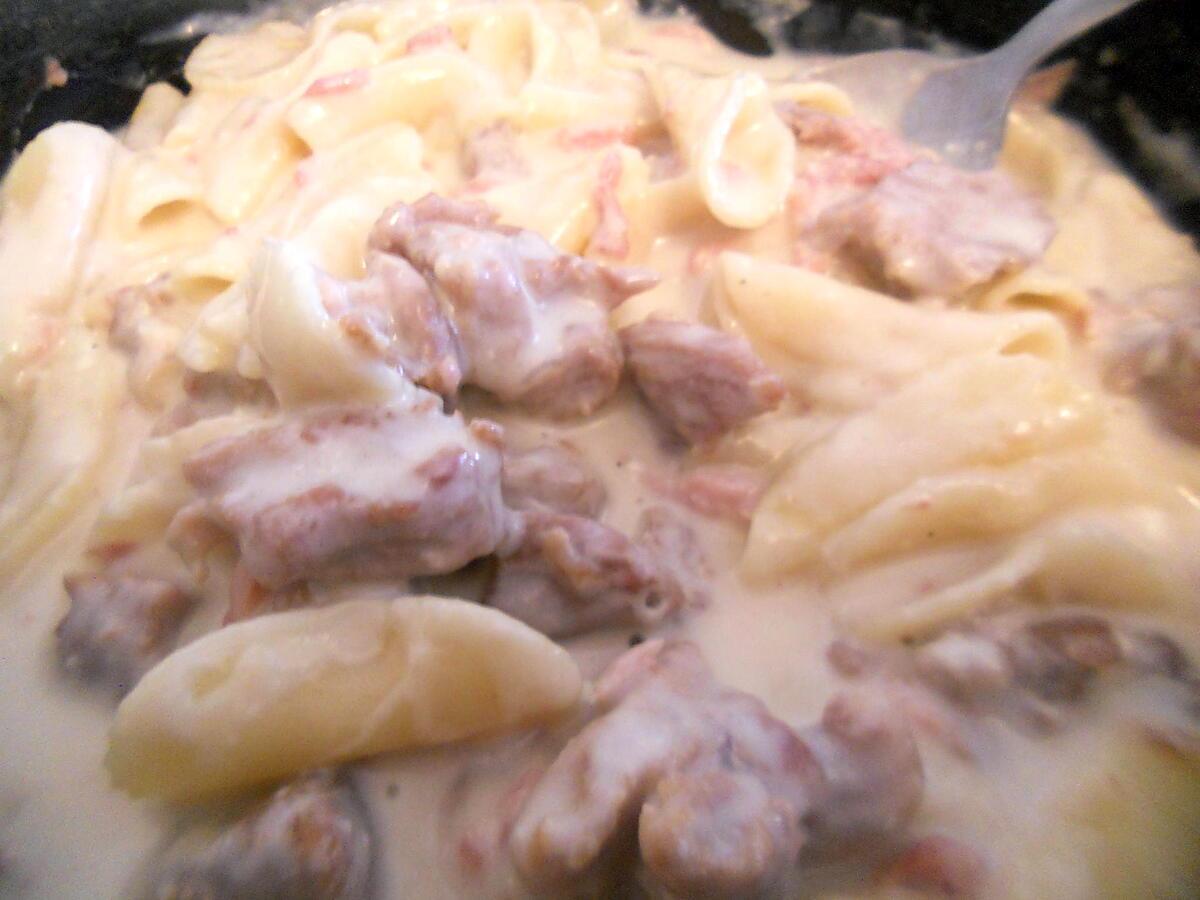 recette One pot pasta dinde jambon kirri