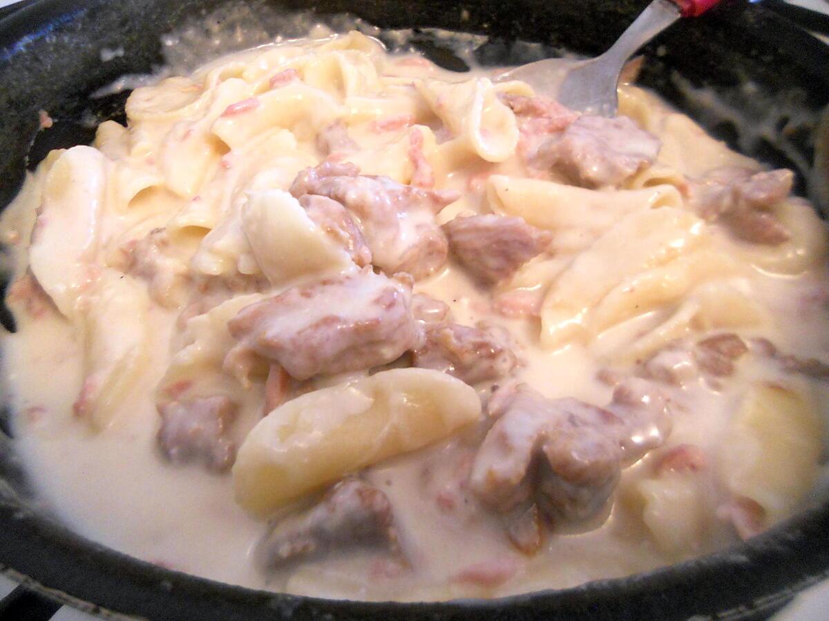 recette One pot pasta dinde jambon kirri