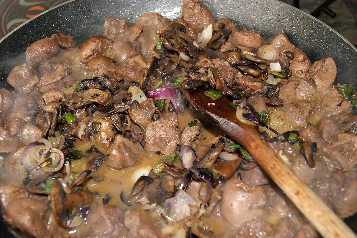 recette Rognon de boeuf sauté au Madère et à la moutarde