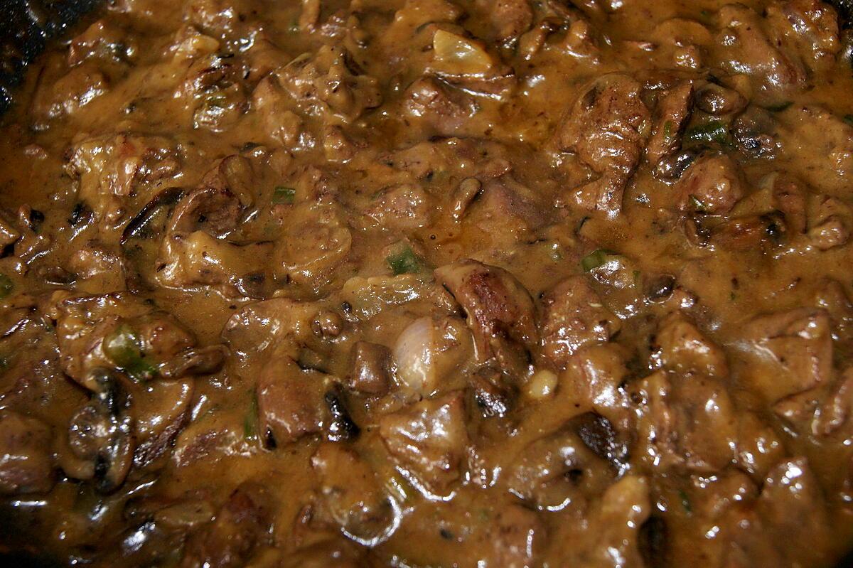 recette Rognon de boeuf sauté au Madère et à la moutarde