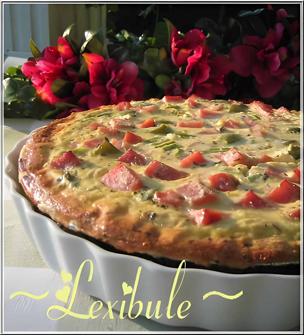 recette Quiche au jambon