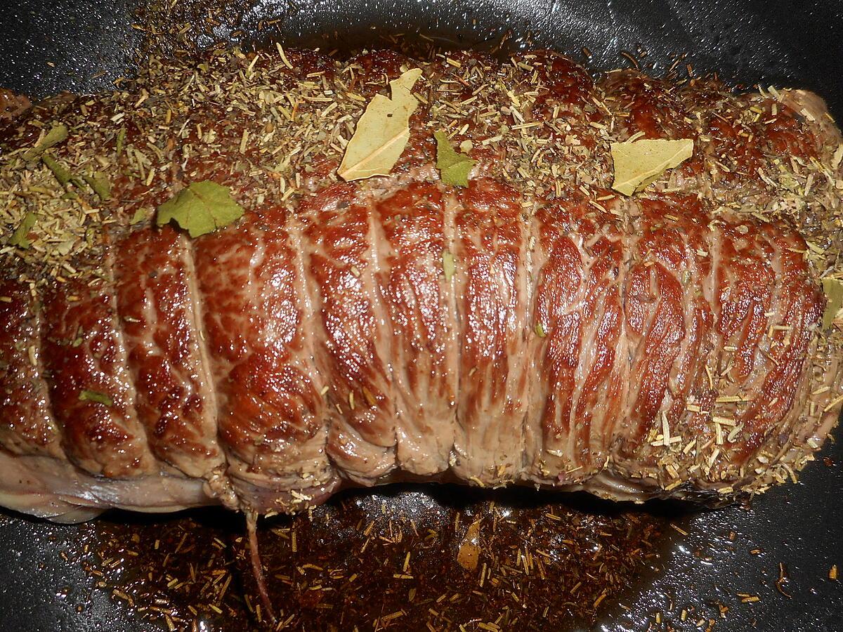 recette Roti de boeuf a basse température