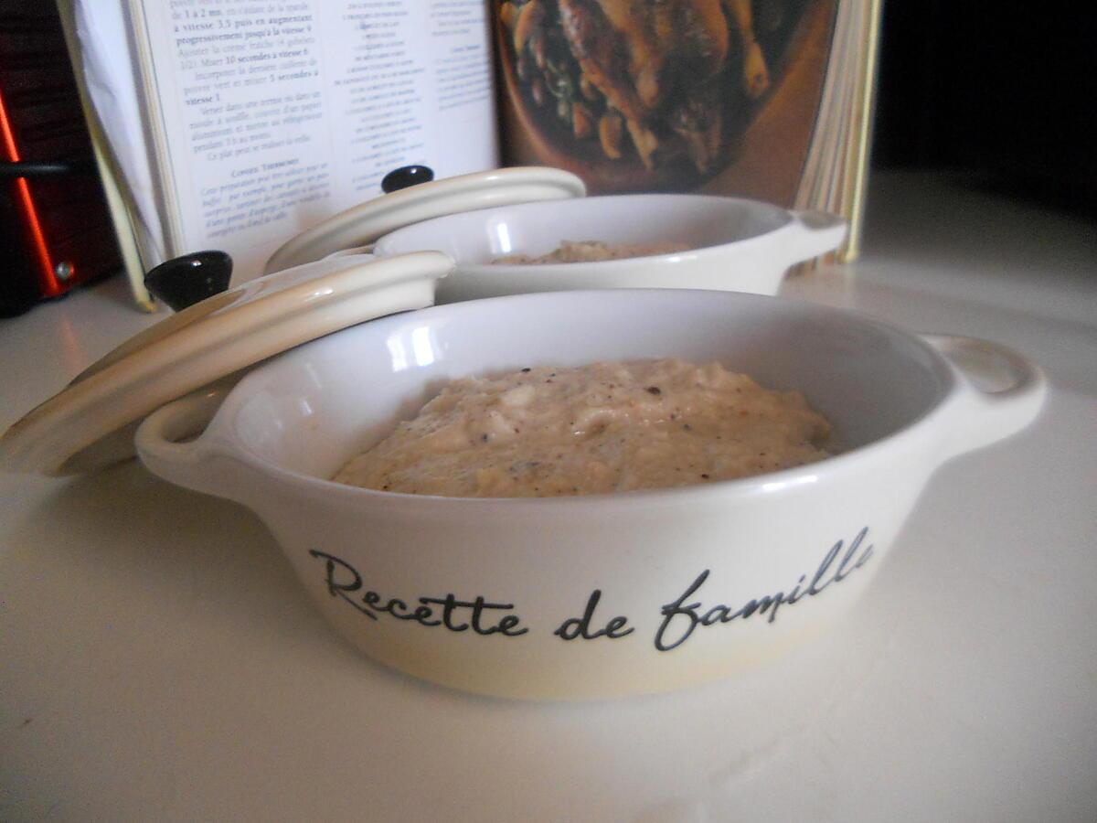 recette Rillettes de poulet Thermomix