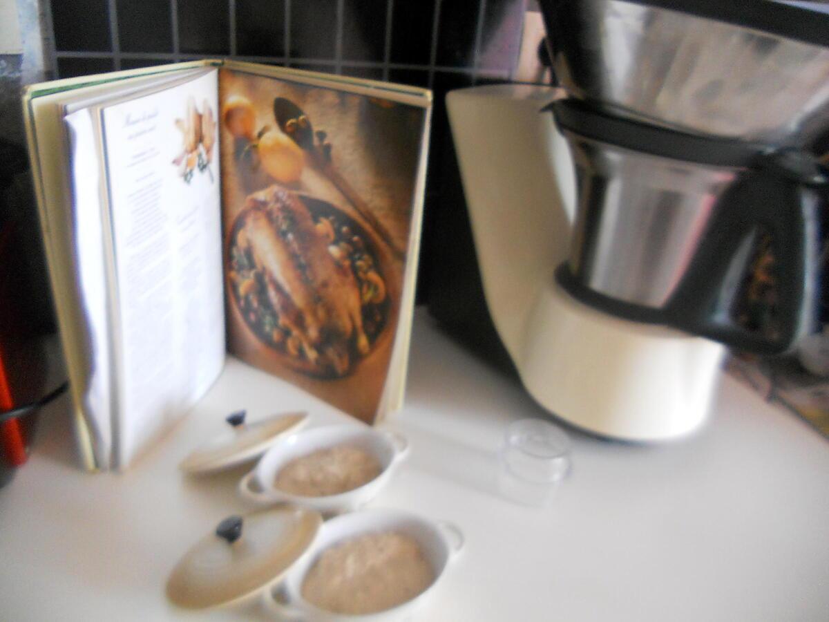 recette Rillettes de poulet Thermomix