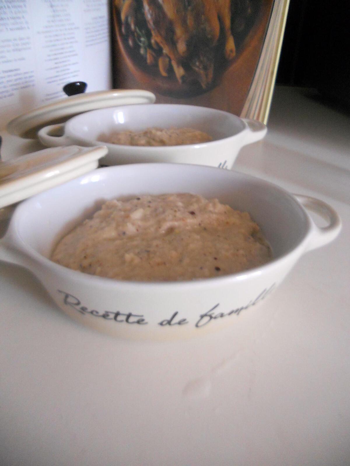 recette Rillettes de poulet Thermomix