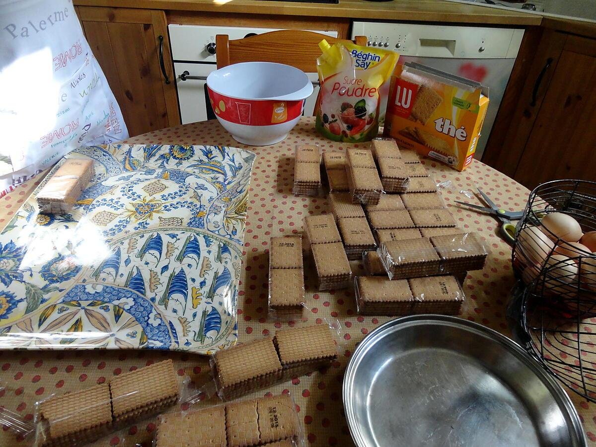 recette gateau des familles aux thé brun