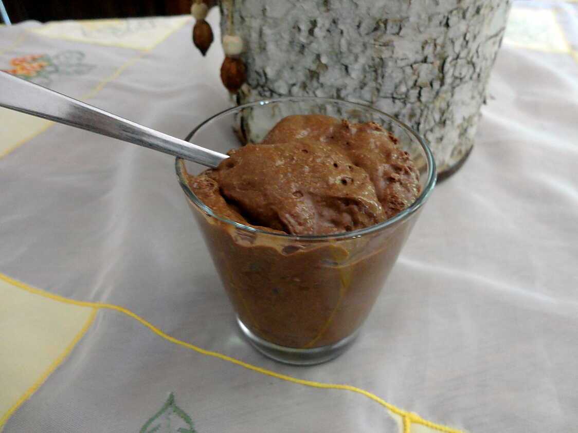 Recette de Mousse au chocolat au lait de coco par katcelau