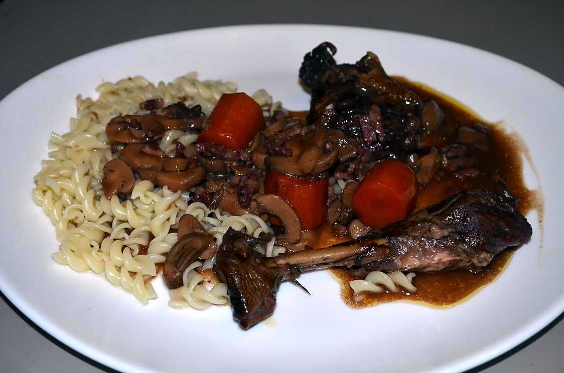Recette de SALMIS DE PALOMBE OU DE PINTADE