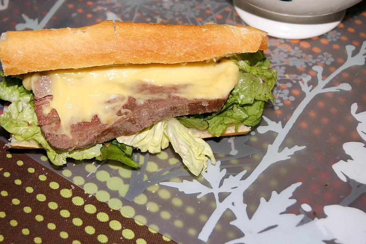 recette Sandwich du soir