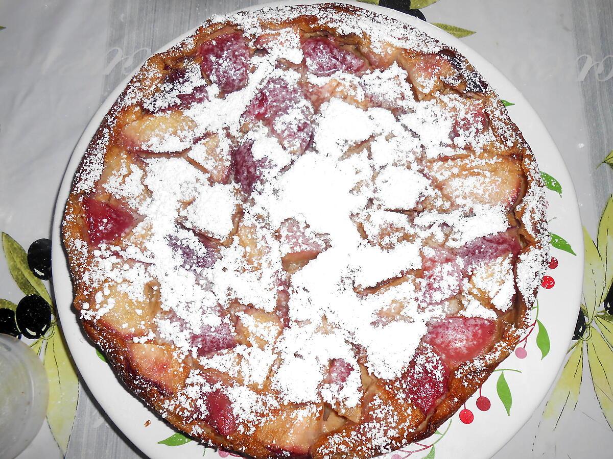 recette CLAFOUTIS AUX NECTARINES