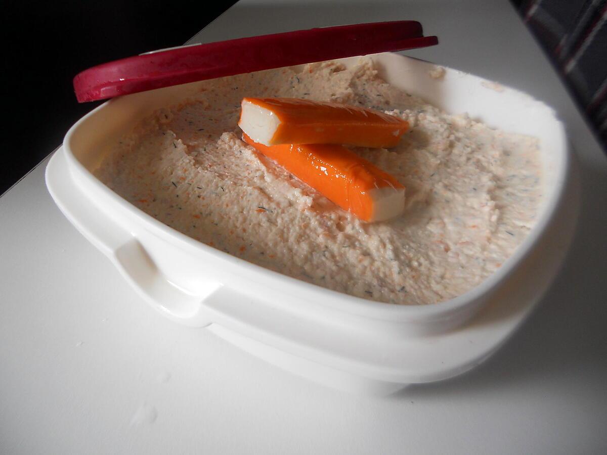 recette Rillettes de surimis