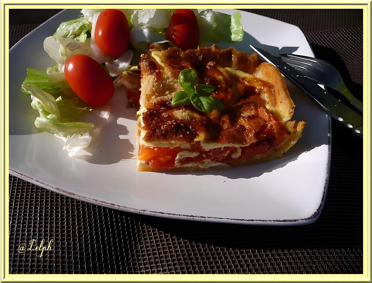 recette Tarte tomates/ricotta