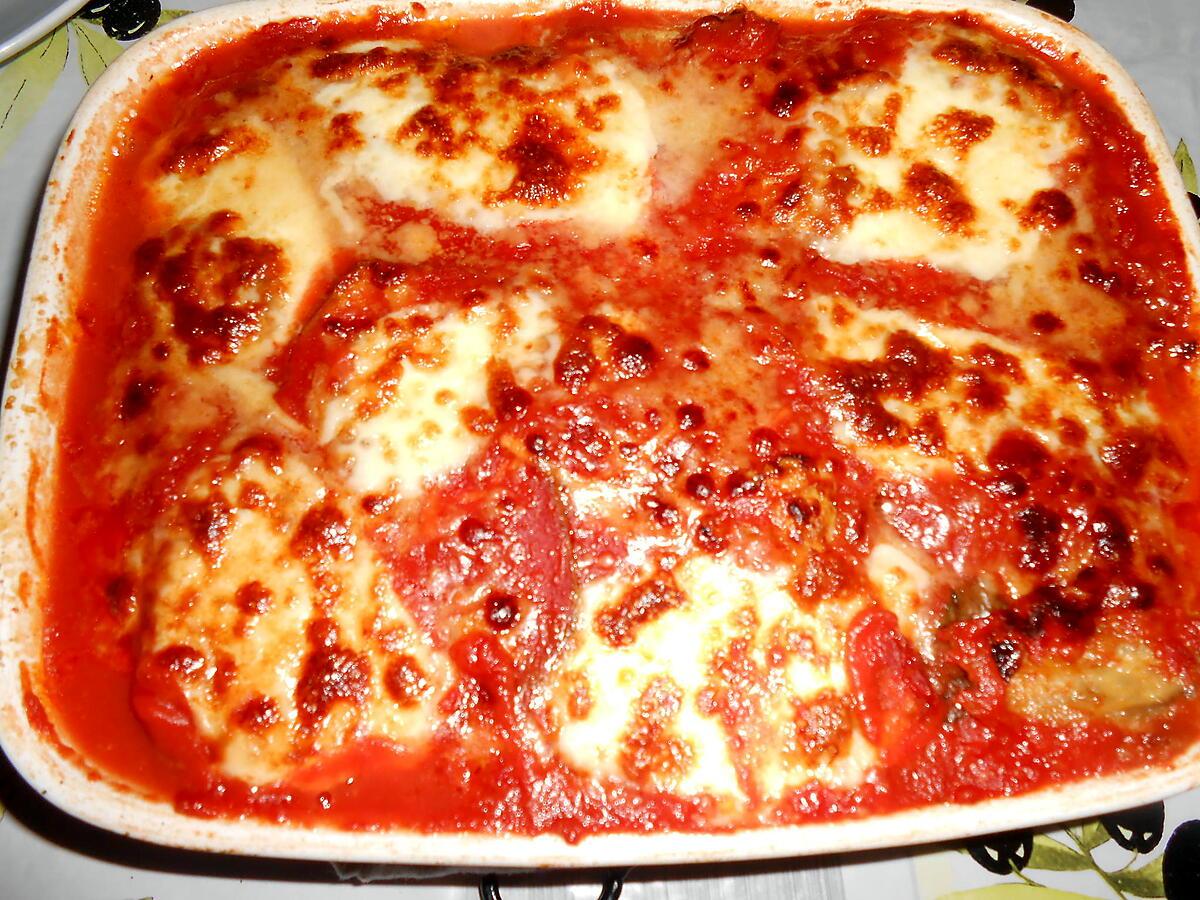 recette MELANZANE ALLA PARMIGIANNA (une autre recette)