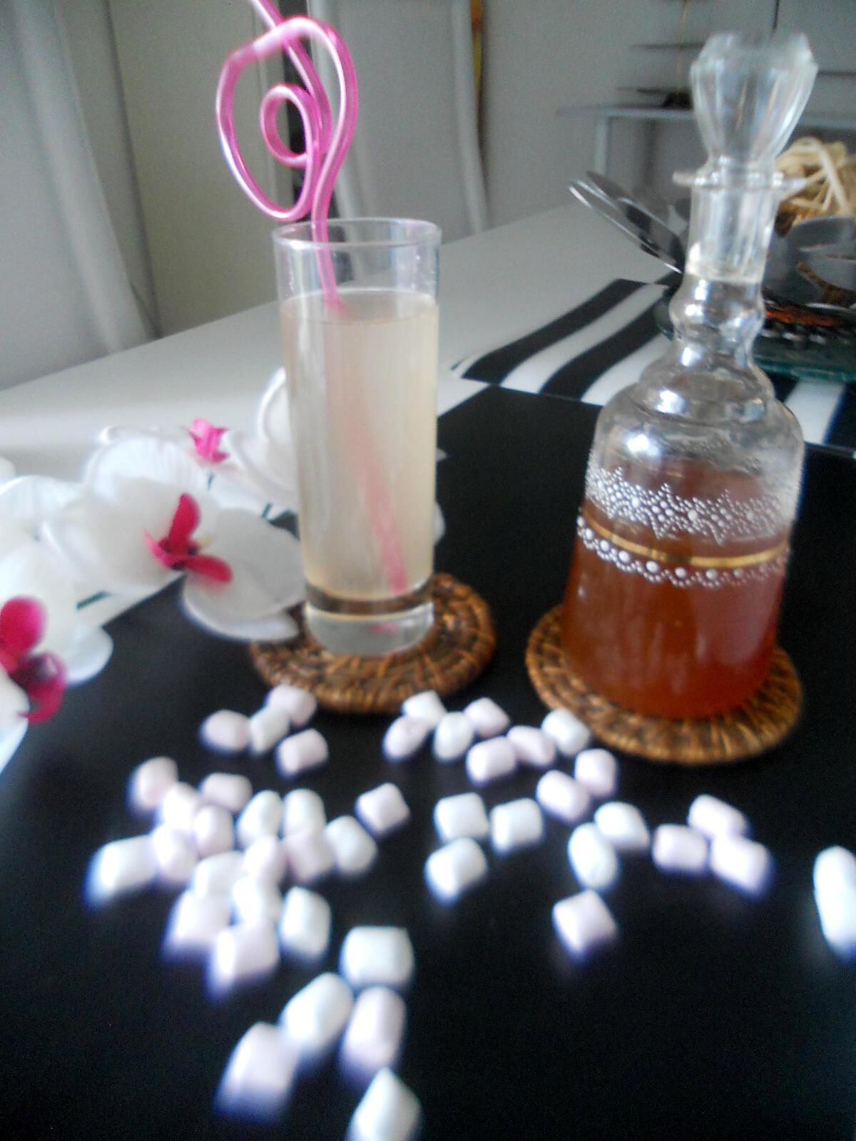 recette Sirop de marshmallow