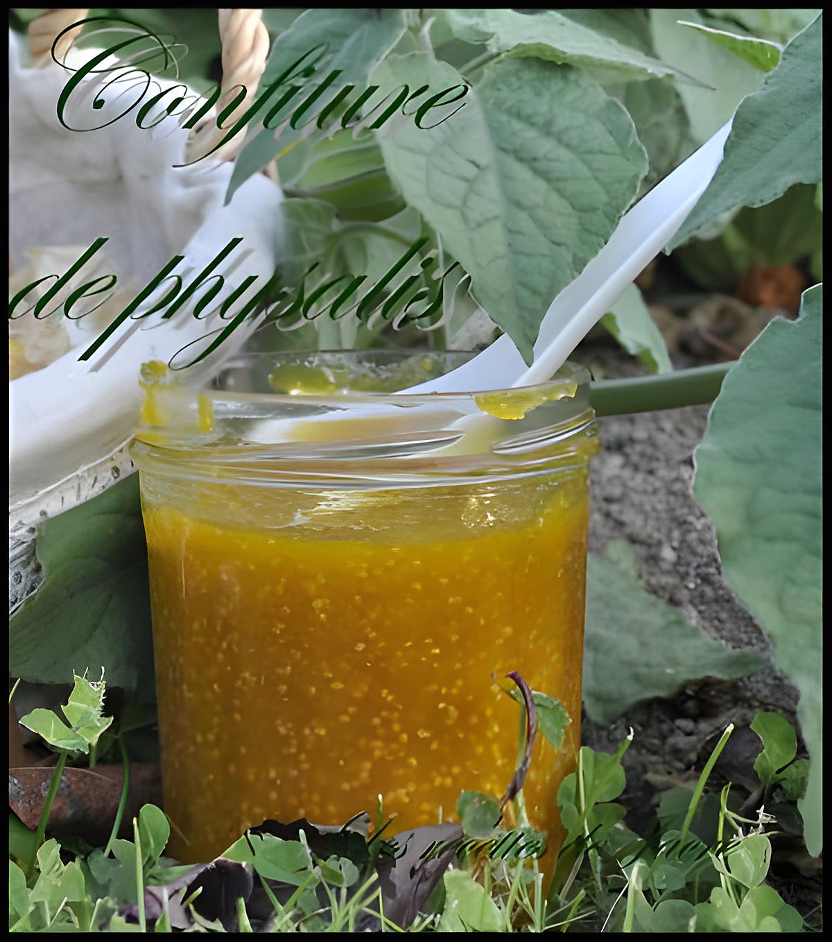 recette confiture de physalis