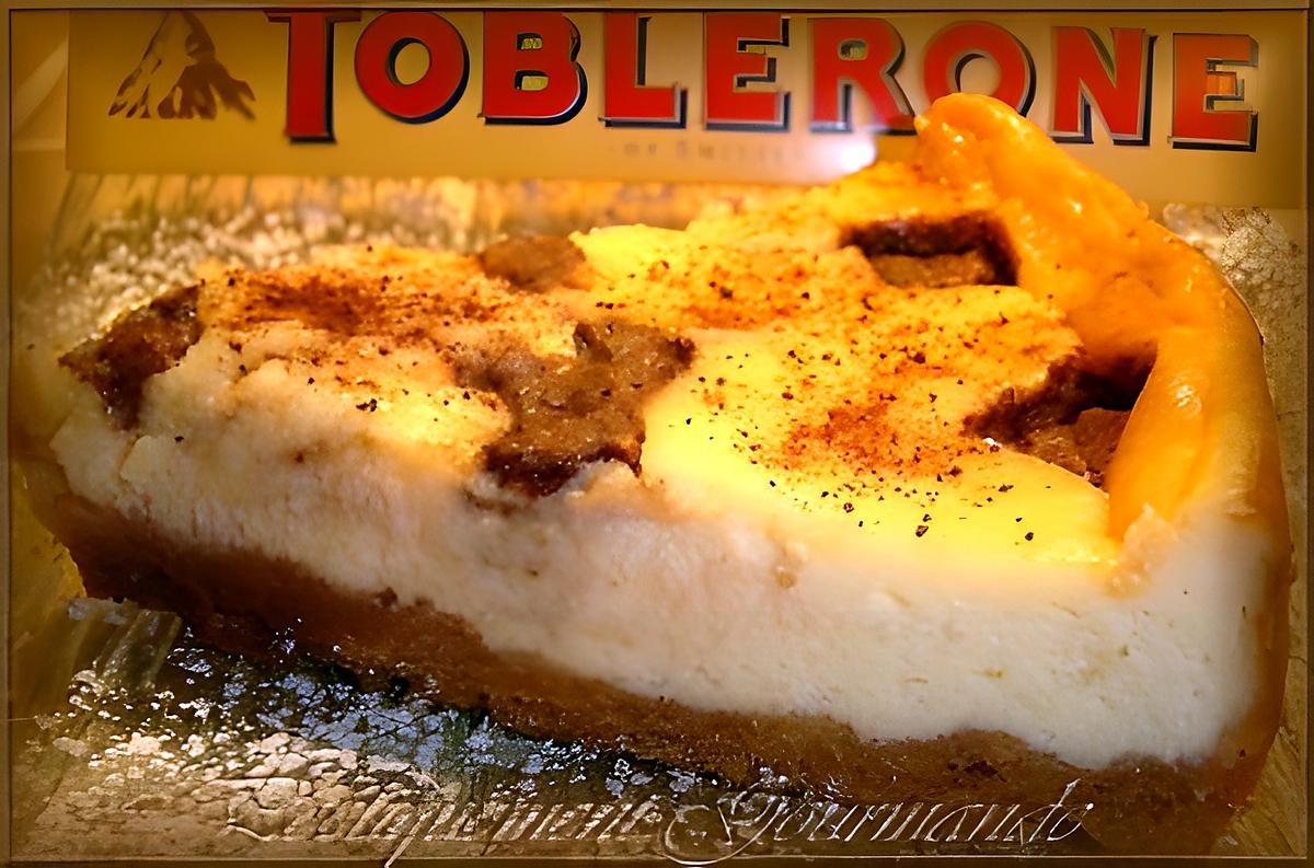recette Cheezecake vanille truffé au Toblerone