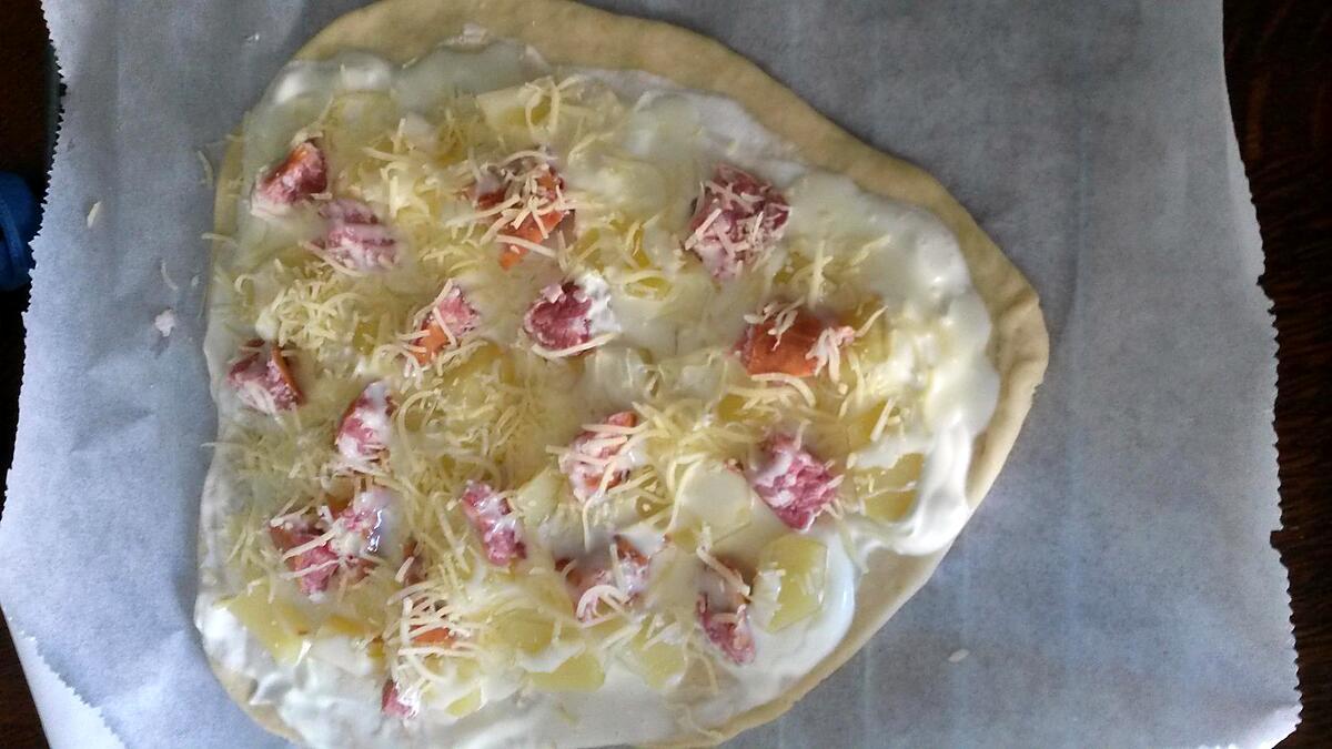 recette Pizza fait par les enfants pour un apéritif