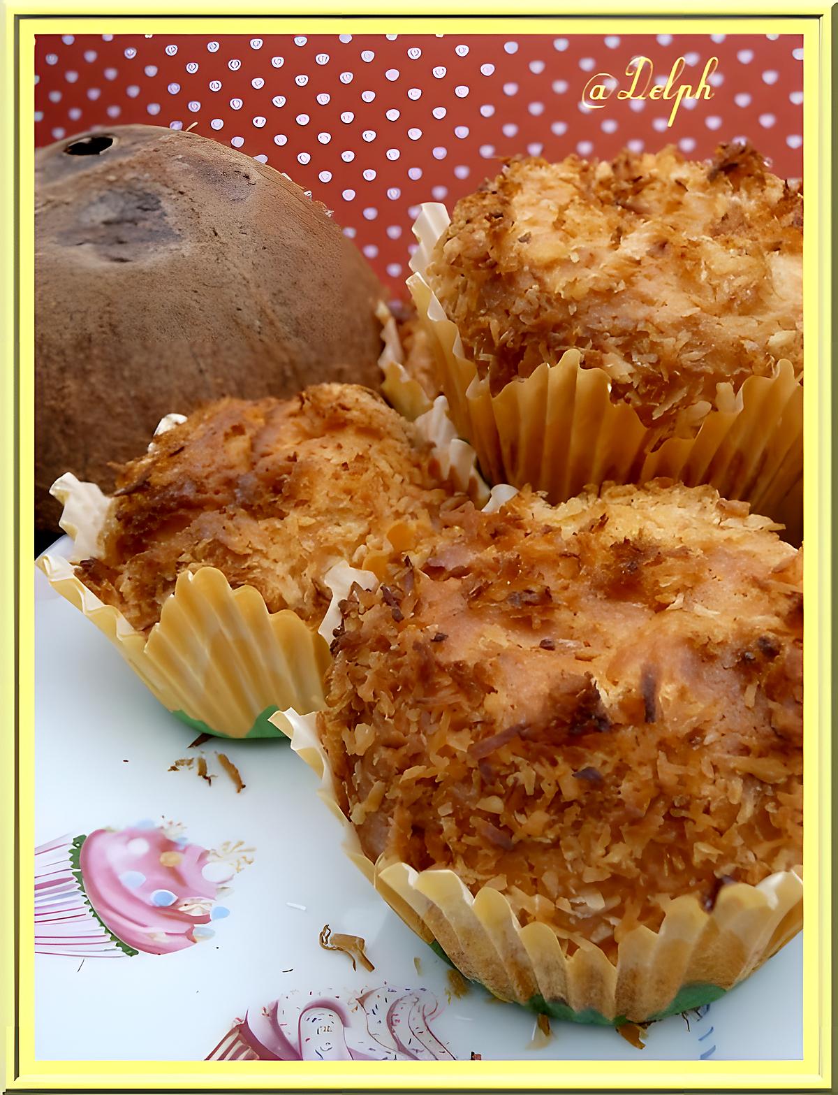 recette Muffins double coco