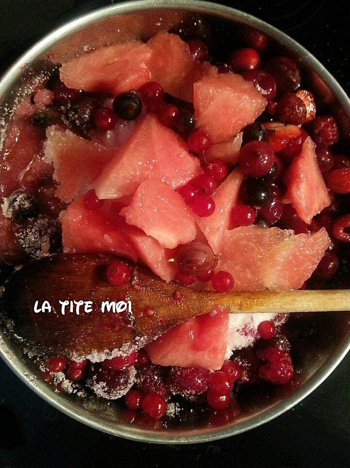 recette Confiture de cerises